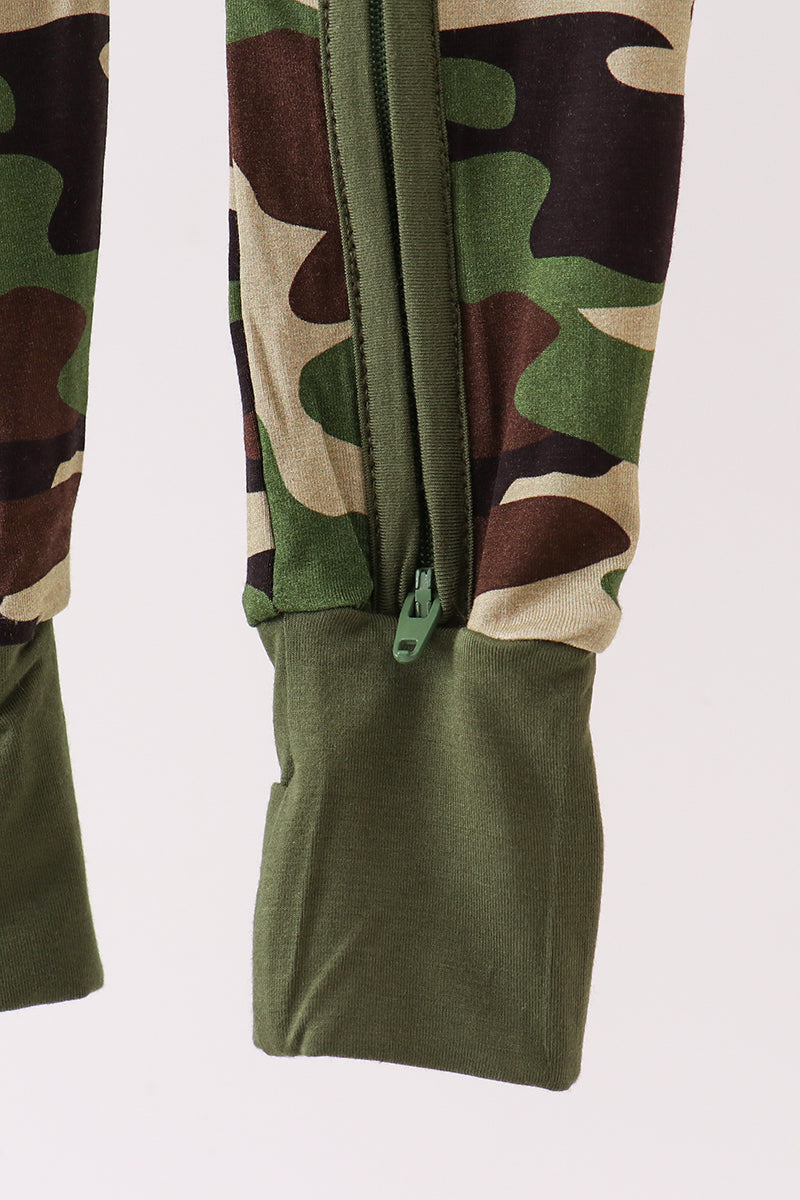 Camo Bamboo Romper