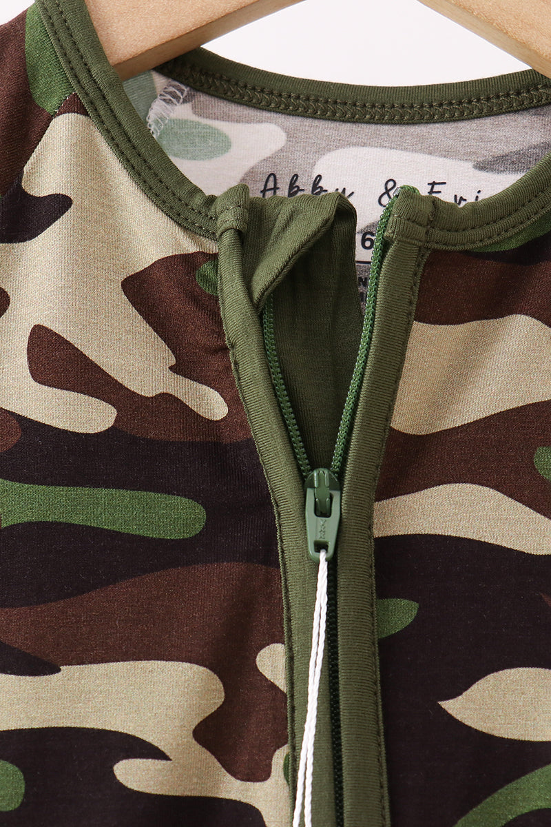 Camo Bamboo Romper