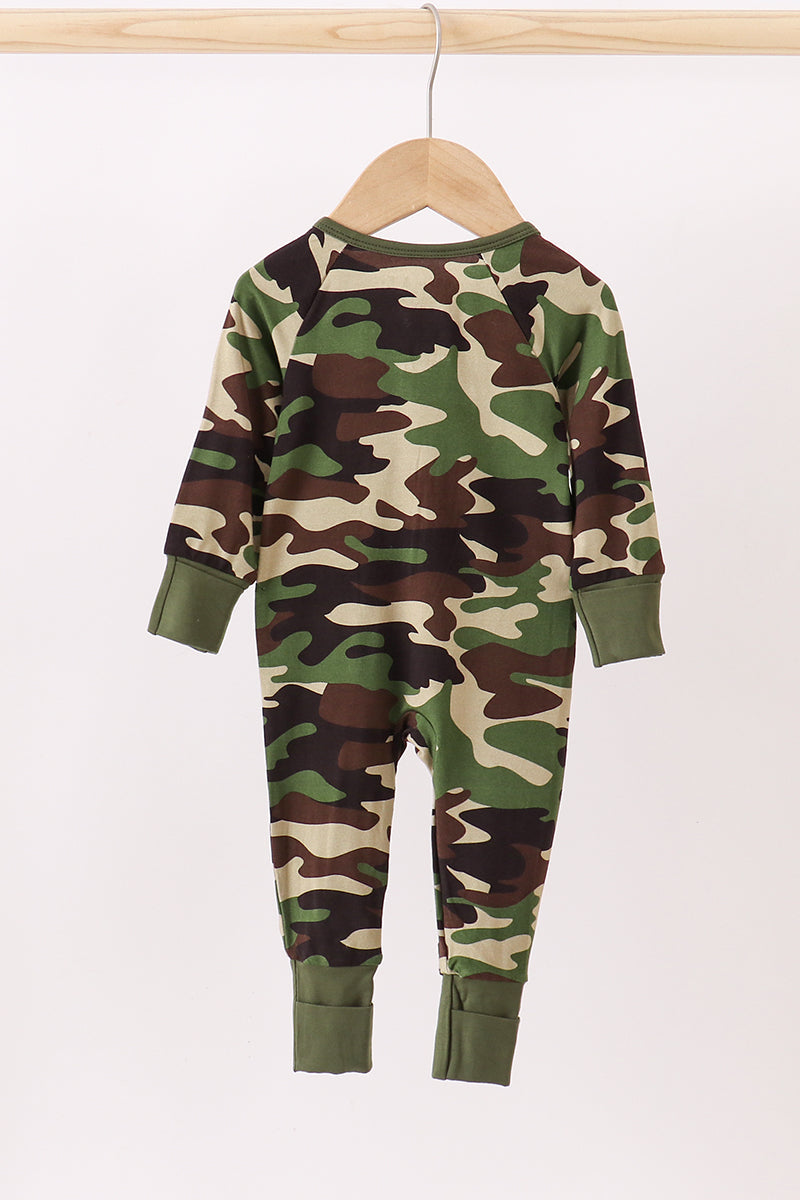 Camo Bamboo Romper