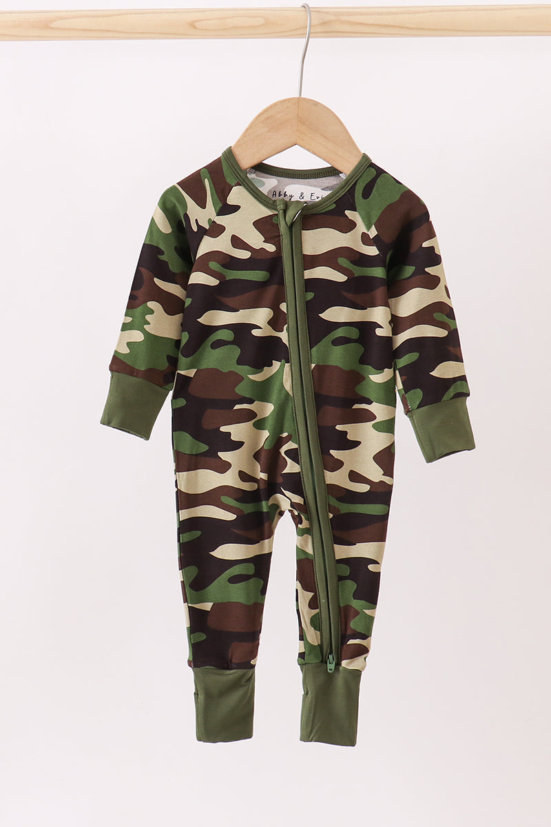 Camo Bamboo Romper