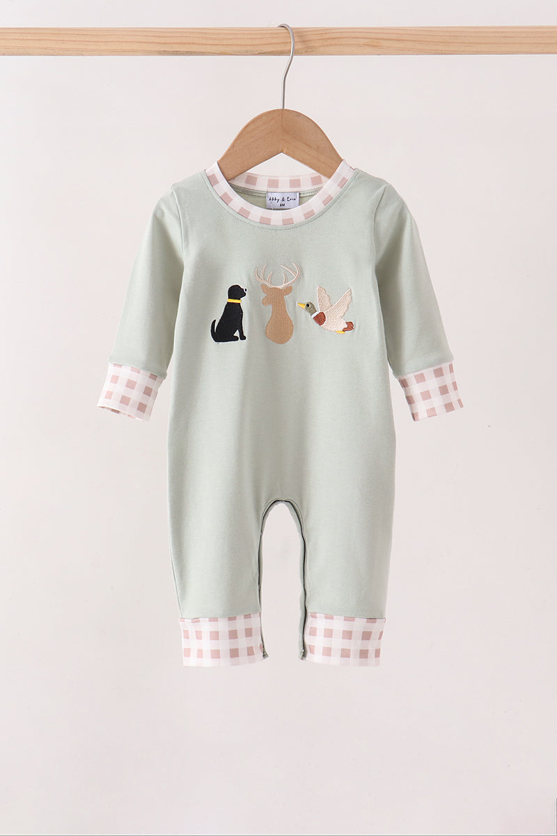Sage Hunting Romper