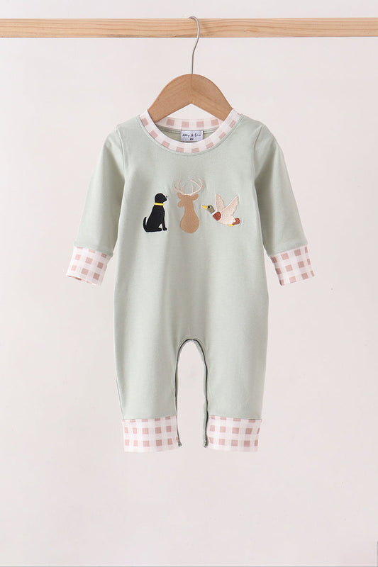 Sage Hunting Romper