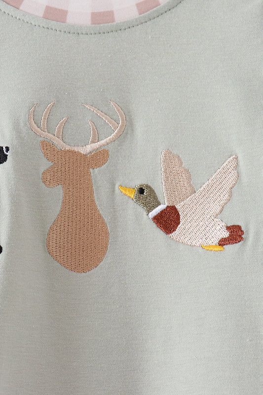 Sage Hunting Romper