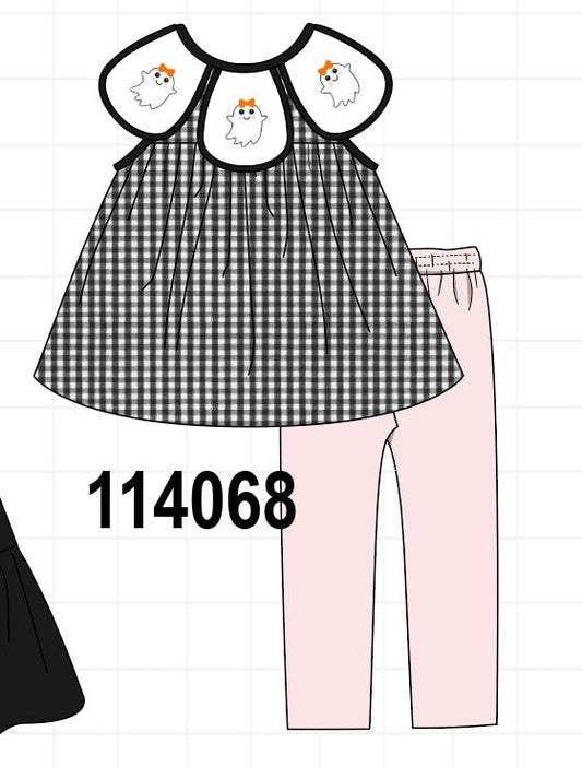Pink Ghost Pants Set