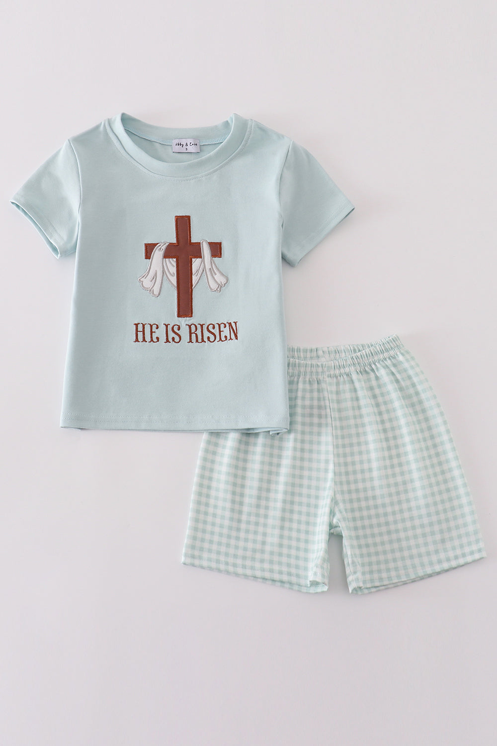 Easter "He Is Risen" Boy Set