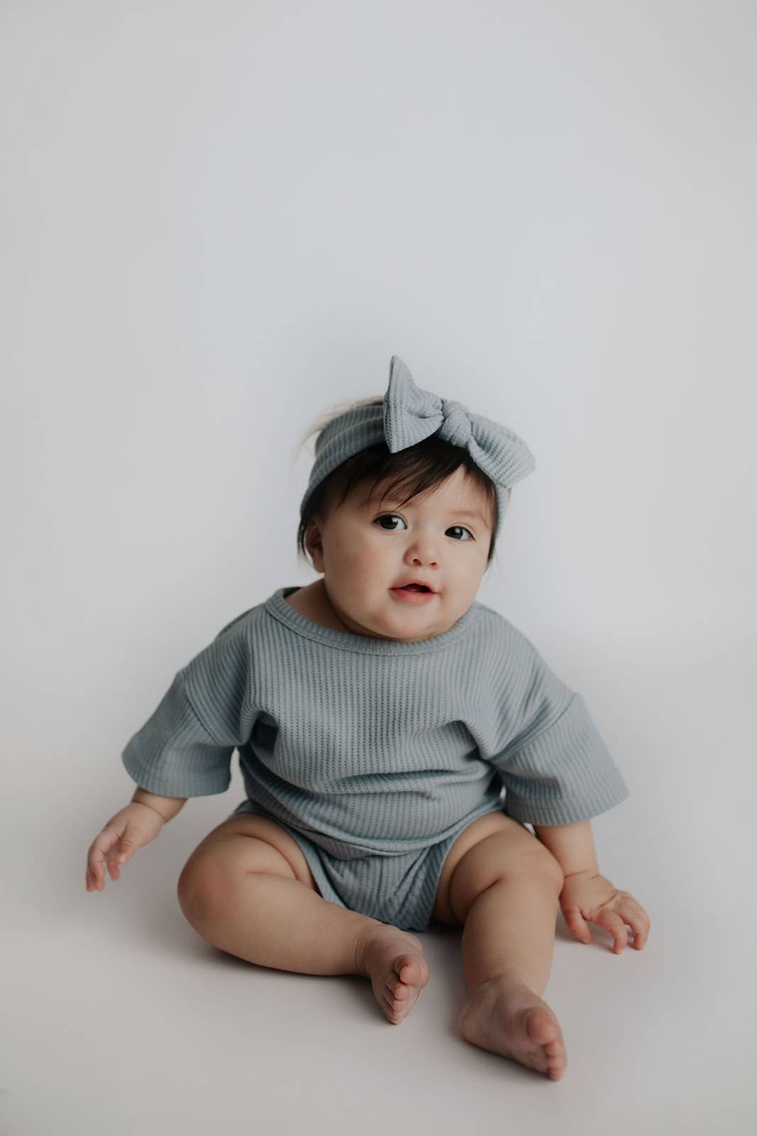 Santorini Summer Waffle Toddler Top & Bottom Set