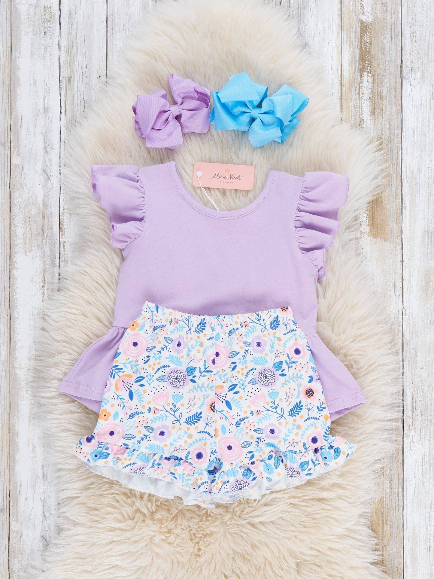 Field of Flowers Ruffle Outfit