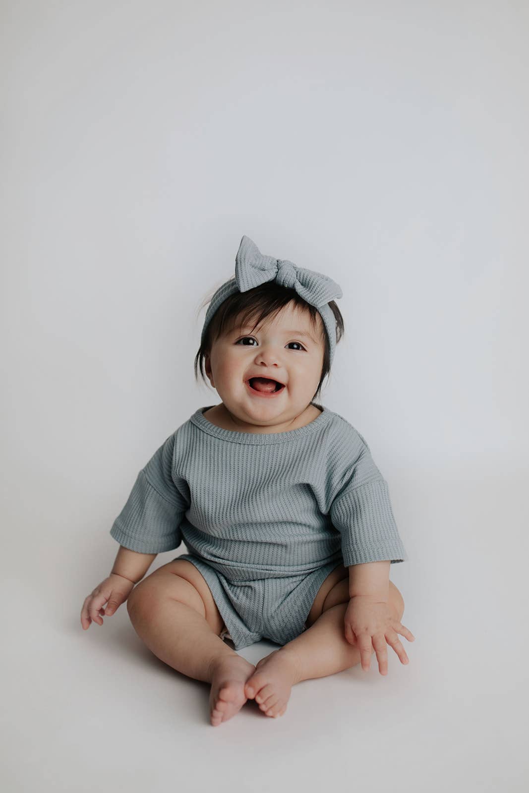 Santorini Summer Waffle Toddler Top & Bottom Set