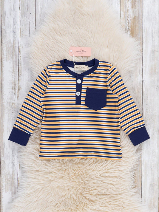 Midnight Blooms Pocket Shirt