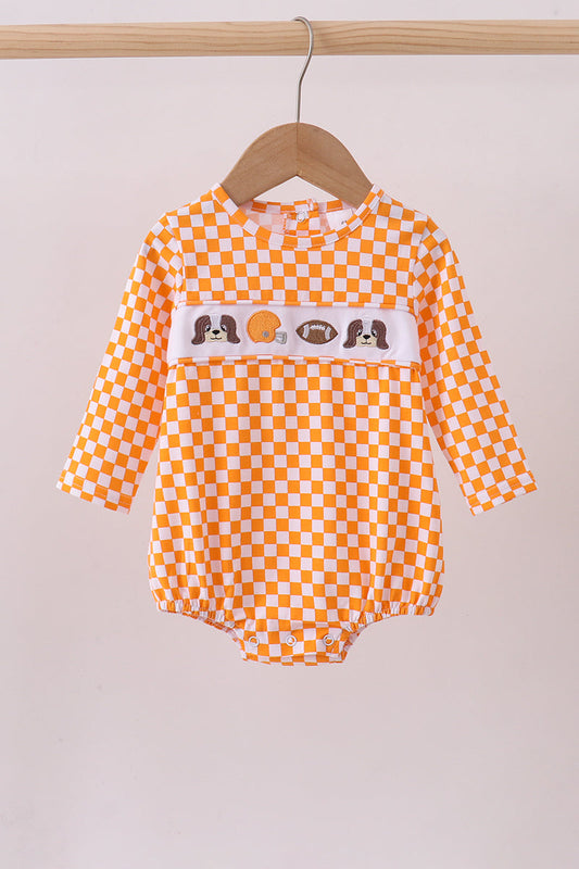 Orange Tennessee Checkered Bubble