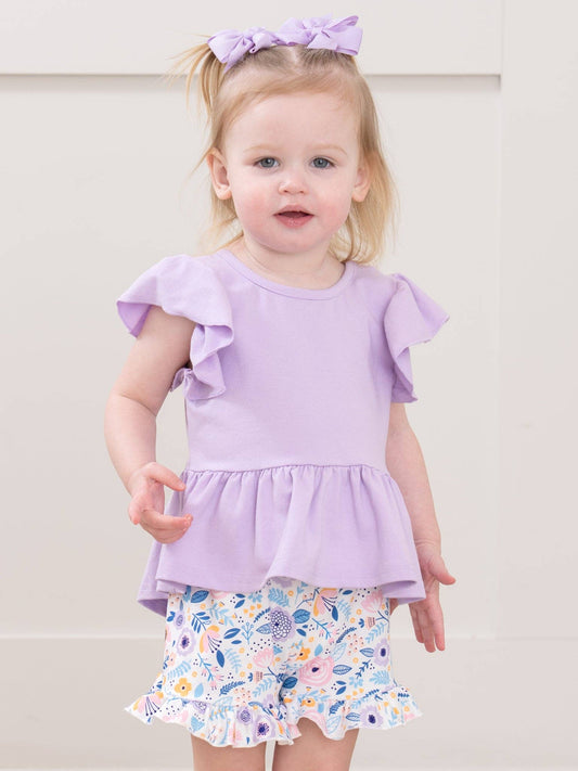 Field of Flowers Ruffle Outfit