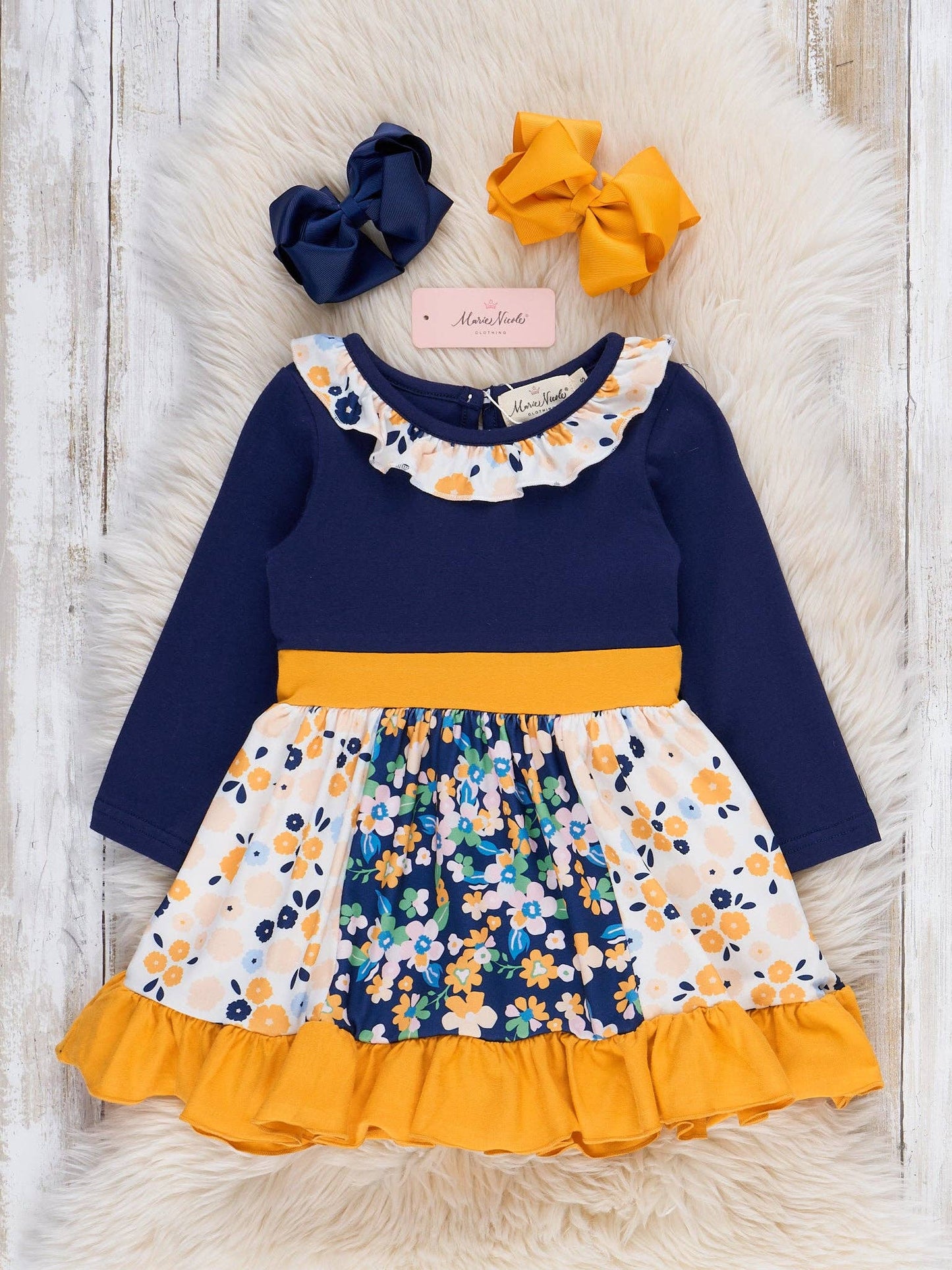 Midnight Blooms Dress