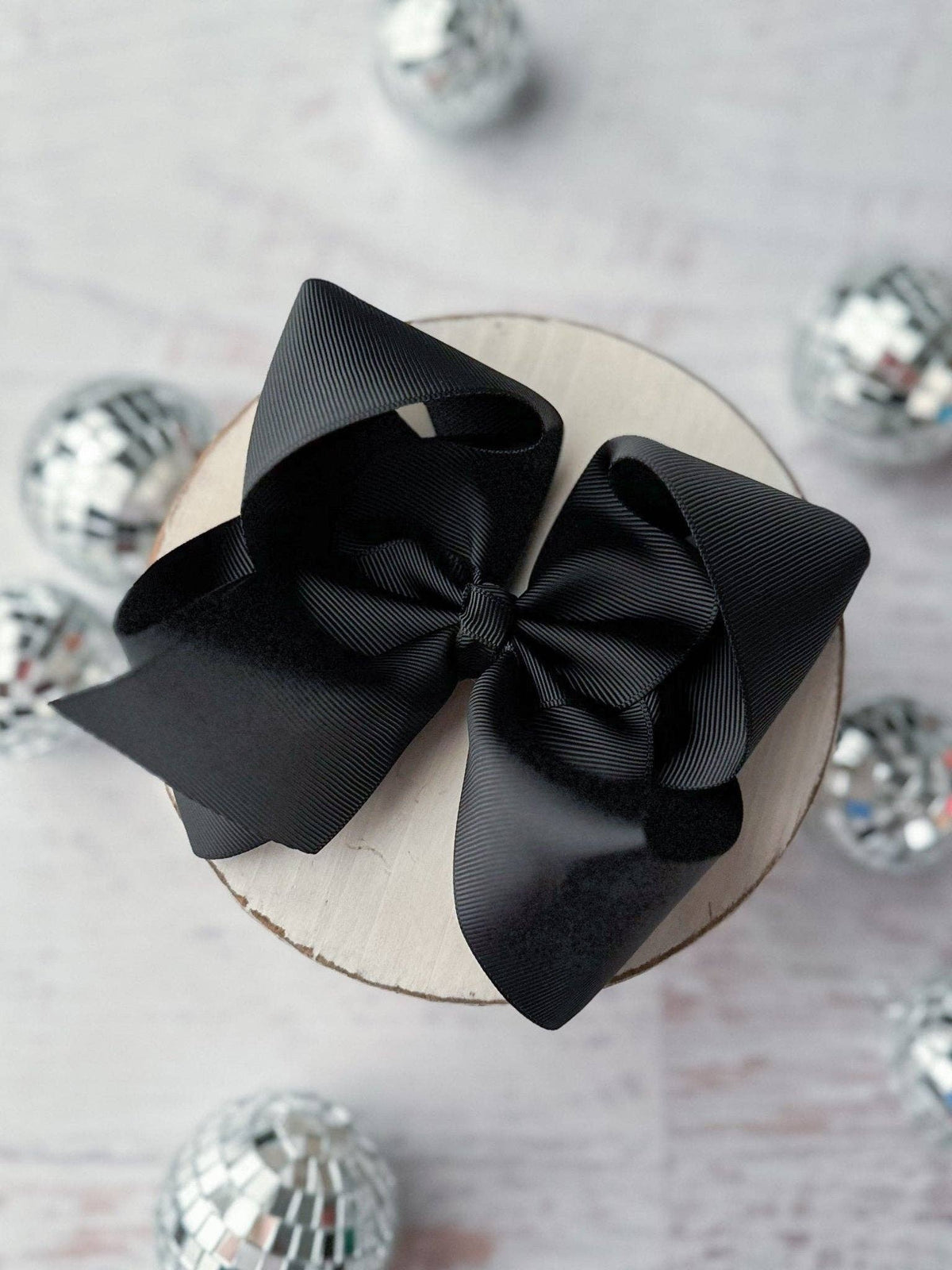 5.5" Oversize Grosgrain Hair Bow | Alligator Clip