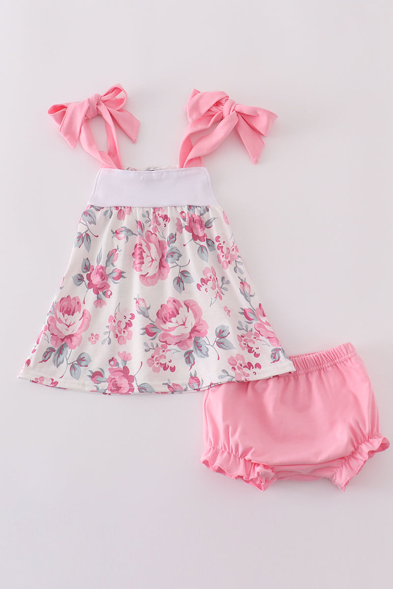 Floral Mama's Girl Bloomer Set