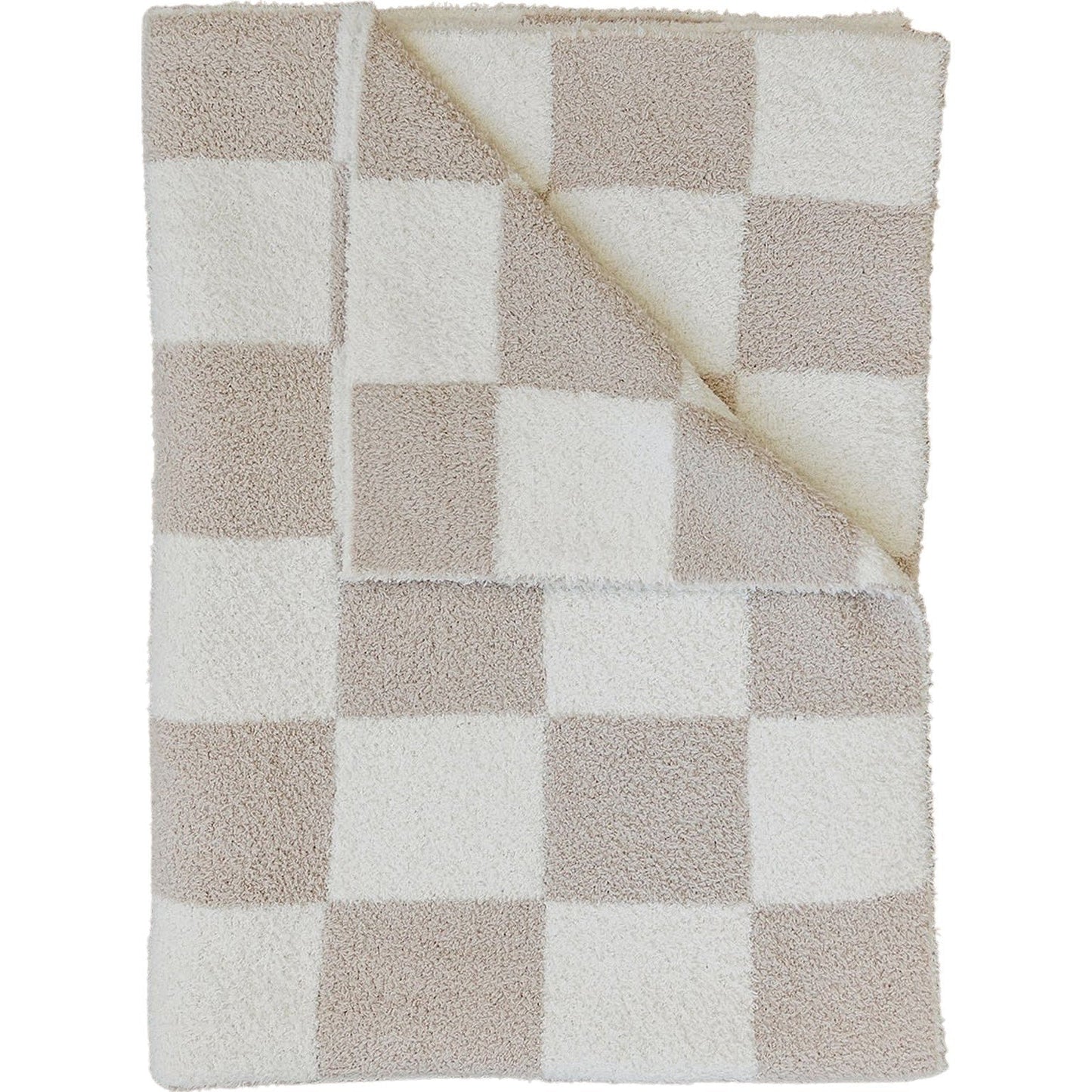 Checkered Plush Blankets