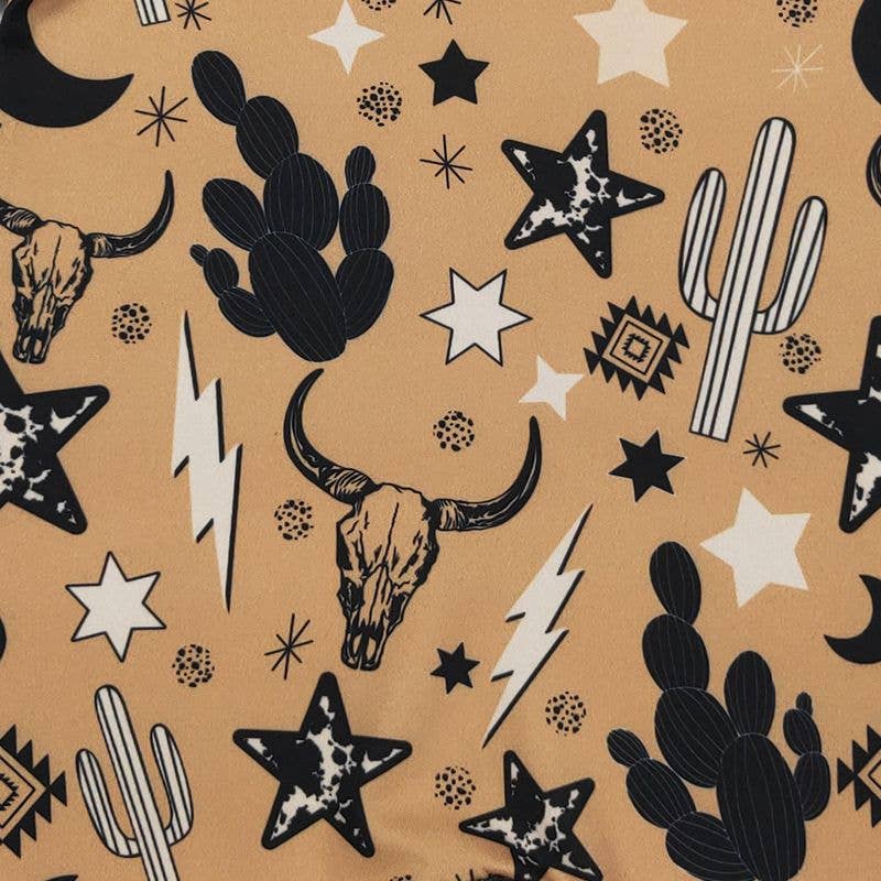 Western Noche Boy Romper