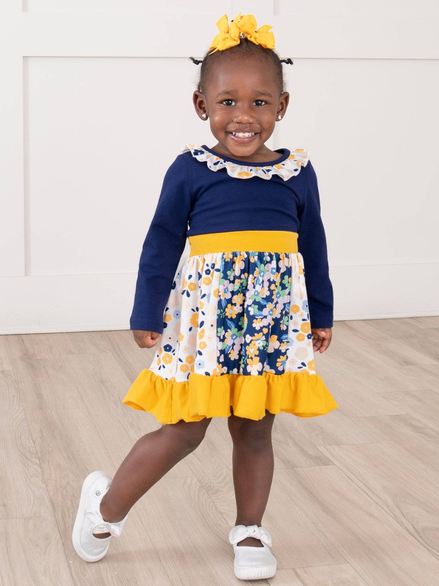 Midnight Blooms Dress