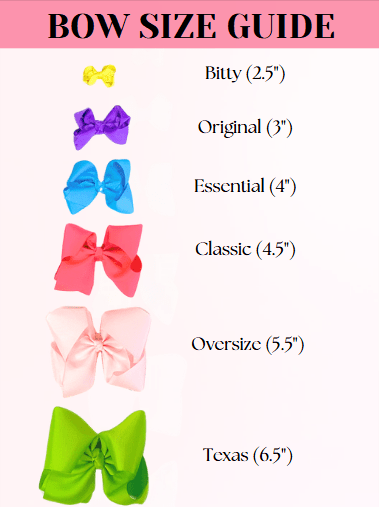 5.5" Oversize Grosgrain Hair Bow | Alligator Clip