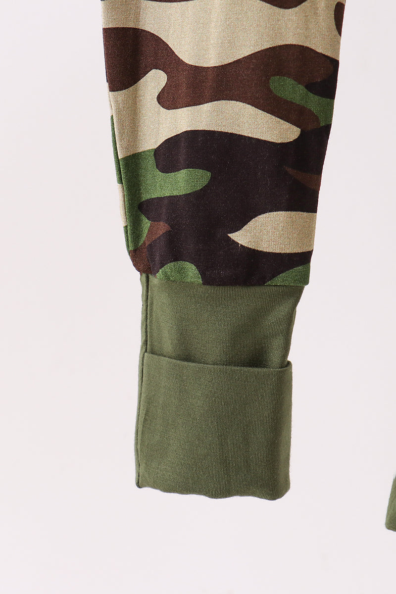 Camo Bamboo Romper